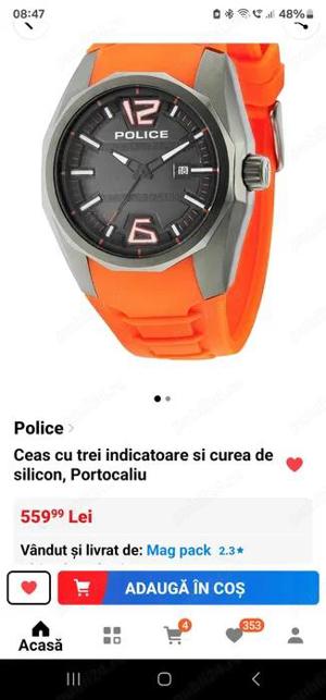 Ceasuri Sport Marca Police - Oferta Speciala pentru Iubitorii de Stil